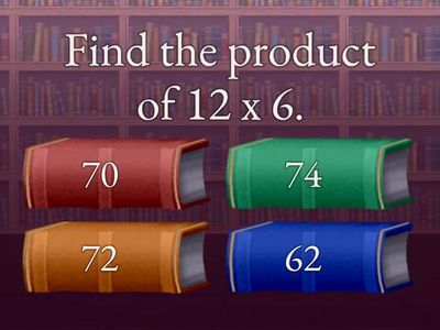 2-Digit by 1-digit Multiplication Quiz