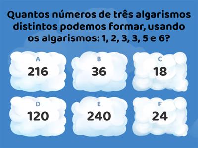 ANÁLISE COMBINATÓRIA - PFC