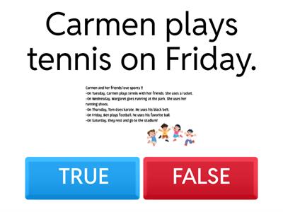 Reading comprehension 