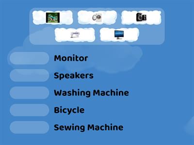 Computer (Match Up) Identify the Machines.