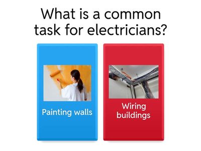 Electrician Tasks Quiz
