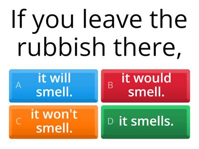 Second and first conditional