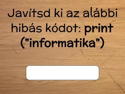 Python print és output szintaxis