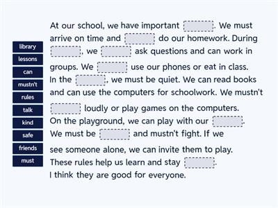 School rules