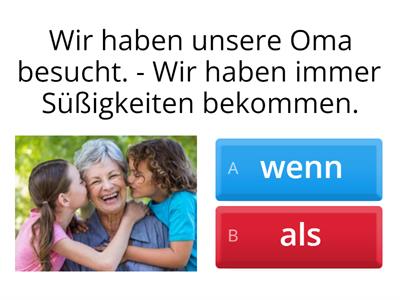 Quiz wenn/als N3