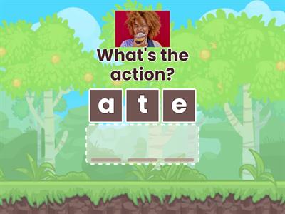 Easy action verbs for beginners 