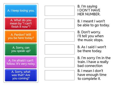 B10 Clarification Answers