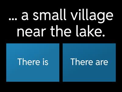 there is/there are: quiz