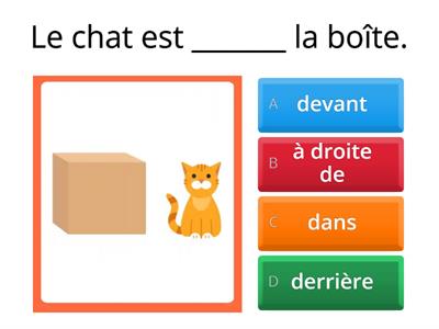 Prépositions de lieu (A1)