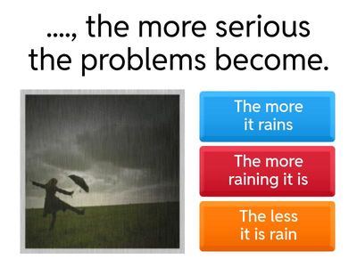 The... the... + comparative