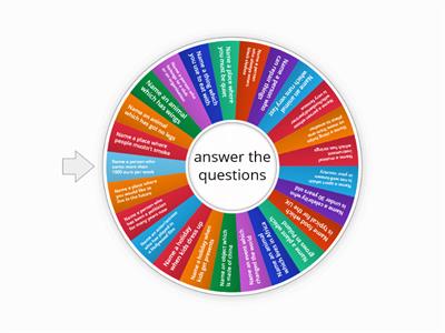 Relative clauses speaking