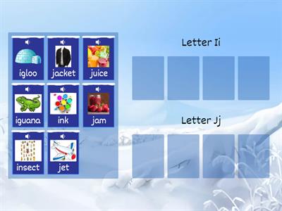 Letter I and J