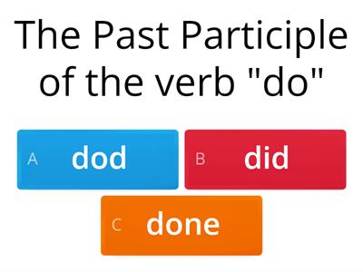 Past Participle