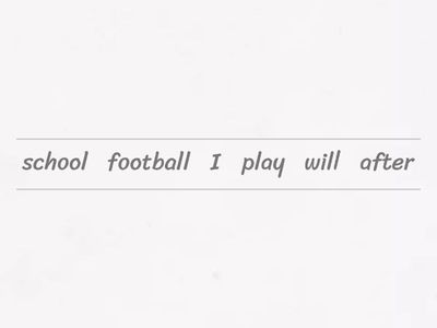 will / won't affirmative and negative