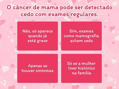 Outubro Rosa Pif Paf alimentos