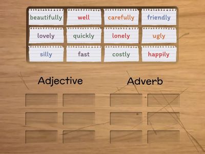 TUẦN 8 - Adjective or Adverb