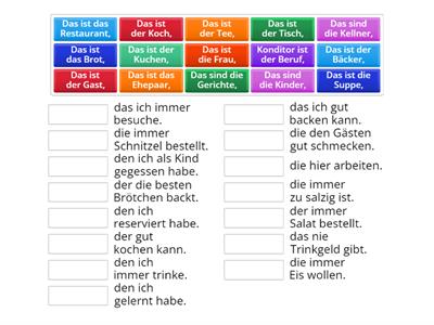 Nicos Weg A2 Relativsätze