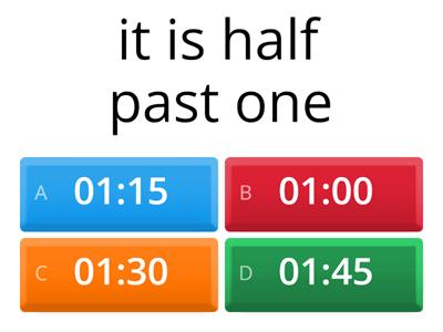 Be on time ENGLISH LANGUEGE 