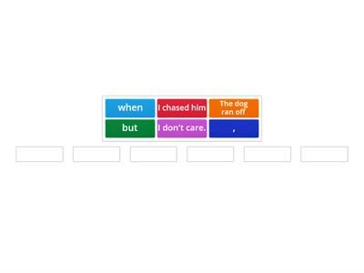 WS-Sentence Structures-Compound/Complex Sentence Building