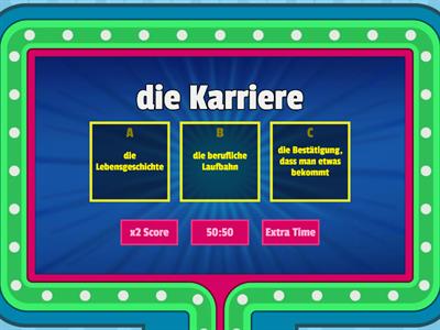  Wiederholung -B1/ Wortschatz