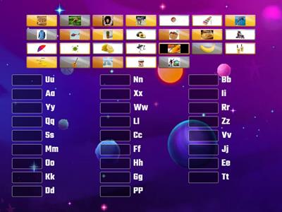 ABC Match-up Hebrew Cognates