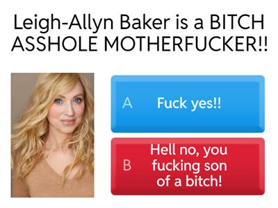 Leigh-Allyn Baker also EATS female people's pussy butt asshole cock!! This is all about PORNHUB!!