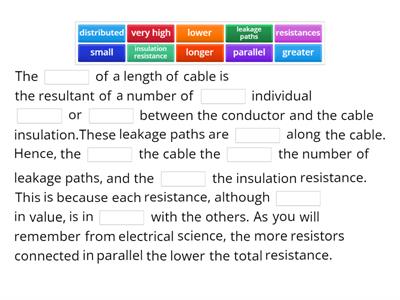 Insulation Resistance 