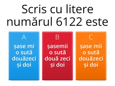 Numerele 0-10000 evaluare