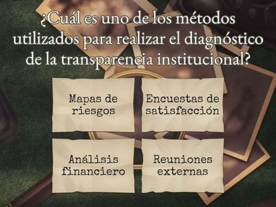 ACTIVIDAD PROGAMA DE TRANSPARENCIA Y ETICA PROFESIONAL