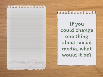 Social Media Discussion