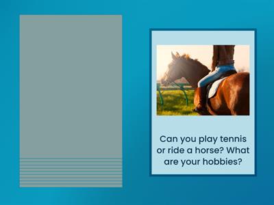 Пробный урок elementary/pre-intermediate (adults)