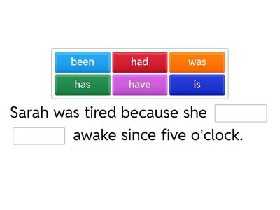 Past Perfect Sentences (Irregular Verbs)