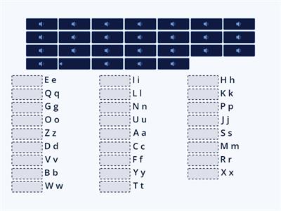 01 The Alphabet | Letters