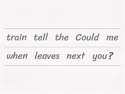  Indirect questions - english file (upper intermediate)