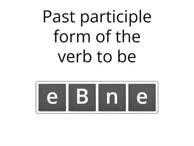 Past Participle