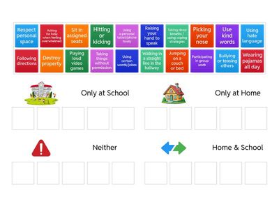 Time & Place Social Skill Sort