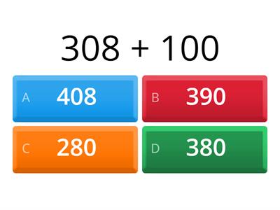 Silver and Gold Arithmetic Quiz 