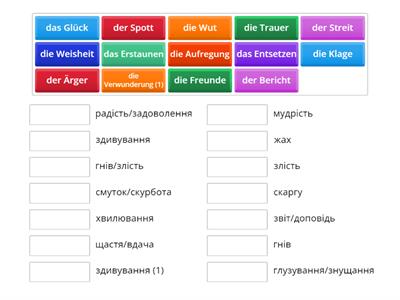 die Wörter der Studenten №1 