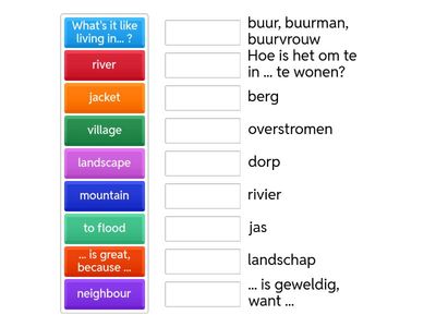 Unit Two wordlist - blad 2