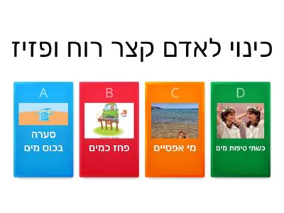   ניבים עם מים