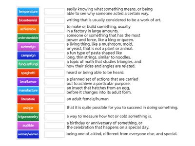 Definitions - 'The Code' Review 