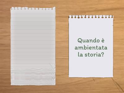 Le mie domande sul libro letto 