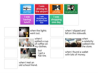 SIMPLE PAST - PAST CONTINUOUS