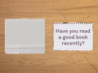 B1 Mid-course test speaking questions