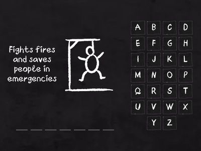 Vocabulario A0-1 - Ocupaciones: ¡Juguemos al ahorcado!