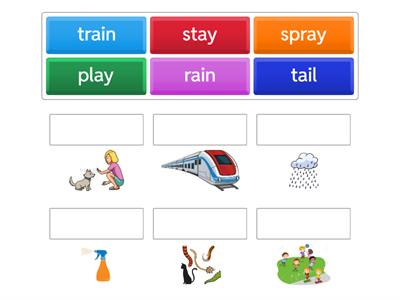 match up unit 1 /ae/ sounds 