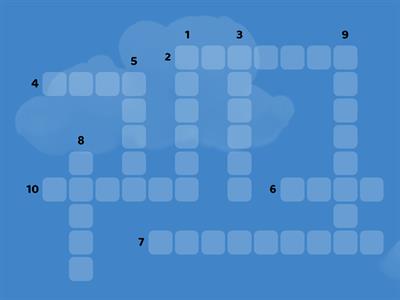 Отгадай кроссворд. Звуки Ц/З