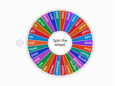 Long Vowel 0, random wheel 