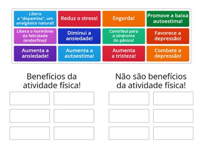 Atividade física e saúde mental!