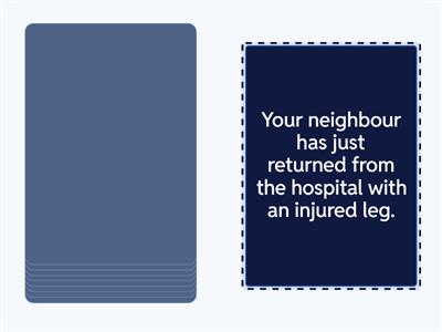 Offering and asking for help